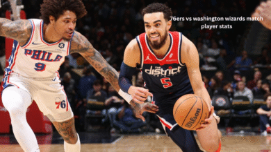 76ers vs washington wizards match player stats