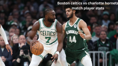 Boston celtics vs charlotte hornets match player stats