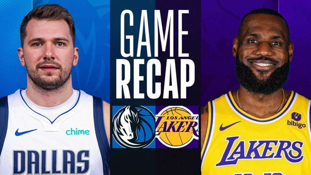 Dallas mavericks vs lakers match player stats