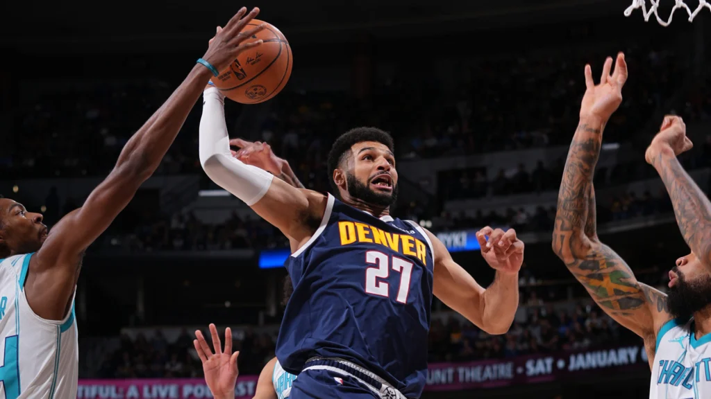 Denver nuggets vs charlotte hornets match player stats