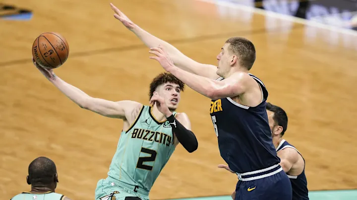 Denver nuggets vs charlotte hornets match player stats