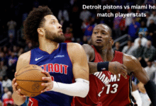 Detroit pistons vs miami heat match player stats