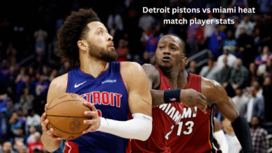 Detroit pistons vs miami heat match player stats