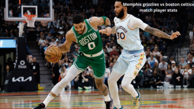 Memphis grizzlies vs boston celtics match player stats