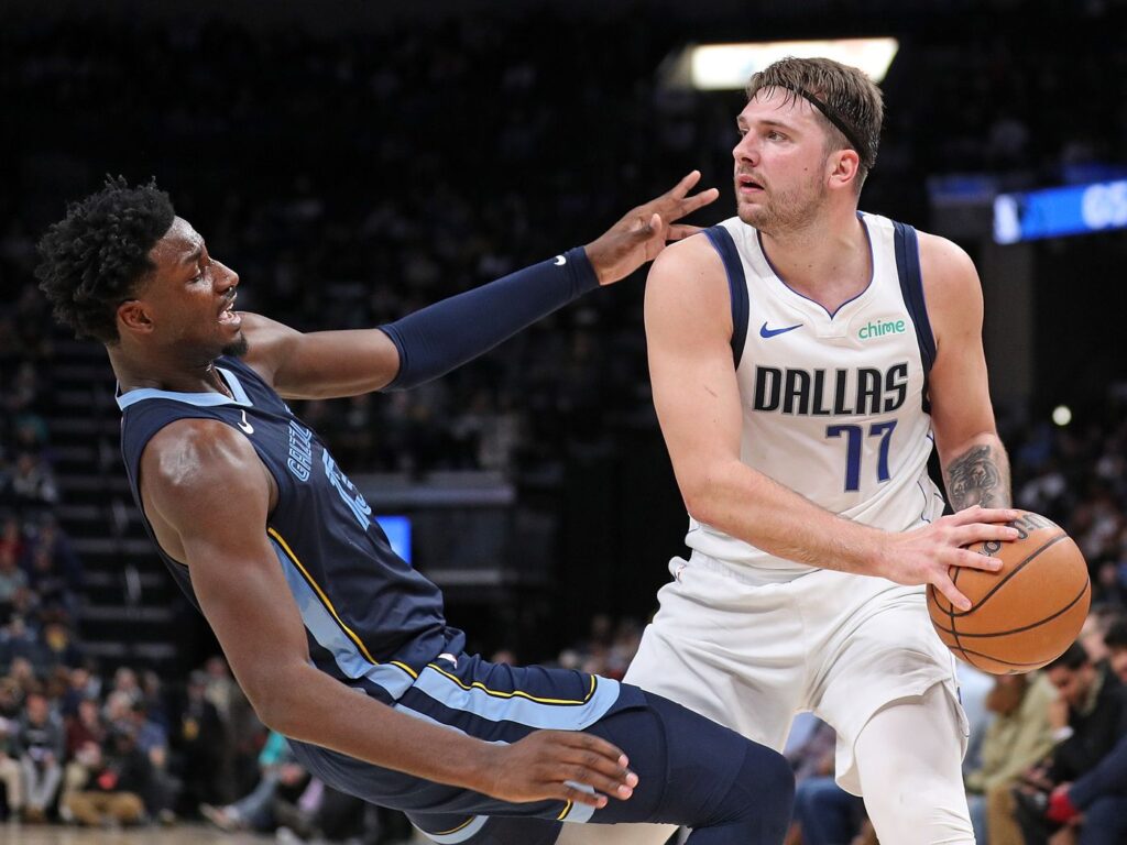 Memphis grizzlies vs dallas mavericks match player stats
