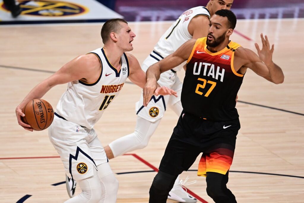 Utah jazz vs denver nuggets match player stats