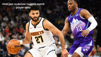 Utah jazz vs denver nuggets match player stats