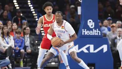 atlanta hawks vs oklahoma city thunder match player stats