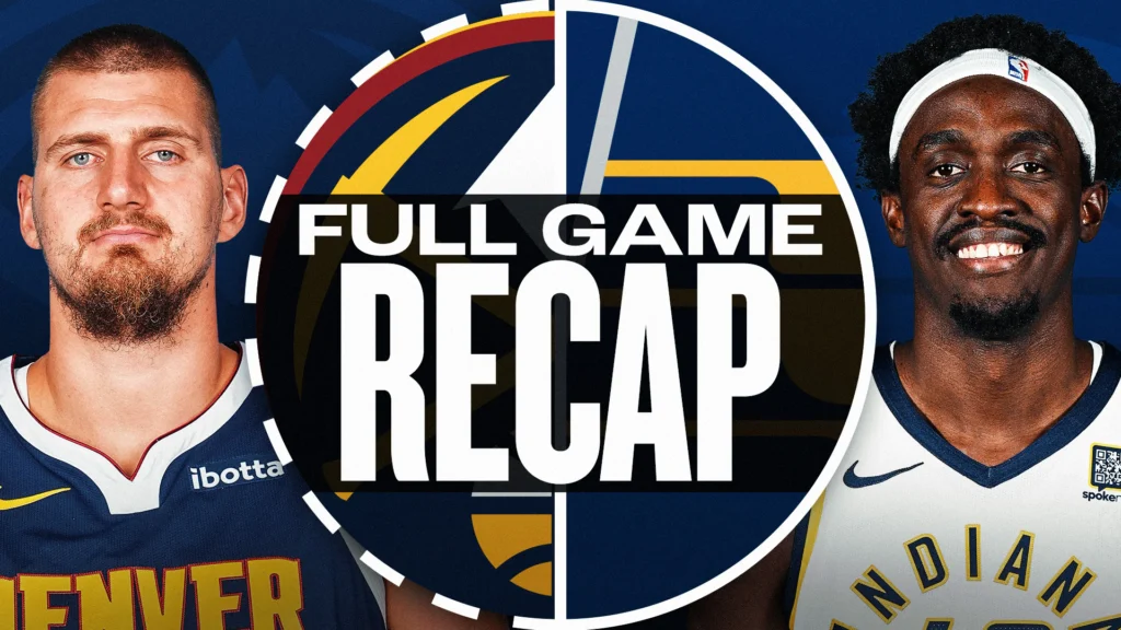 denver nuggets vs pacers match player stats