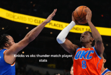 Knicks vs okc thunder match player stats